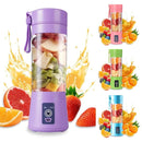Mini Portable Blender Usb Juice Cap Take Shake 6 Blades Rechargable