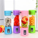 Mini Portable Blender Usb Juice Cap Take Shake 6 Blades Rechargable