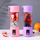 Mini Portable Blender Usb Juice Cap Take Shake 6 Blades Rechargable