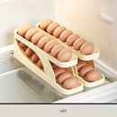 2 Floors Automatic Egg Dispenser For Countertop Cooler Kitchen Organizer