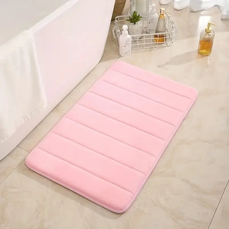 Soft Soft Soft Luxury Bathroom Mat Anti-slip 60x40 Quick Dry