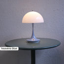 Led Bedroom Bedside Lamp Mushroom Rechargeable Desk Lamp Wireless Room Decor Night Light Touch Switch Atmosphere Usb Table Lamp