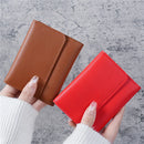 New Cute Wallets for Women Small Hasp Girl Credit Card Holder for PU Leather Coin Purse Female Wallet Short Purses for Women