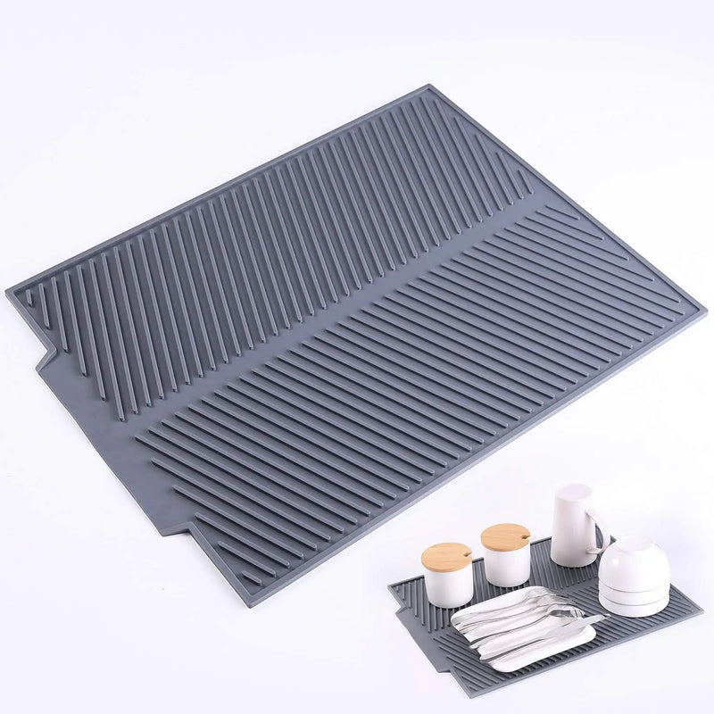 Silicone Dish Draining Mat Silicone Dish Draining Mat Kitchen Pans Washing Up Drying Board Pad Drainer Tray Dish Draining Mat