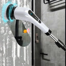 9 in 1 Electric Swivel Cleaning Mop Adjustable Window Bathroom and Kitchen Brush Tool Multipurpose