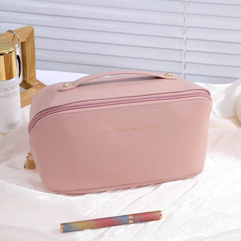 Cosmetic Bag Large Capacity Makeup Female Toiletry Kit Bag Make Up Case Storage Pouch Luxury Lady Box Organizer Bag Travel Zip ﻿
