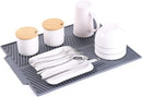 Silicone Dish Draining Mat Silicone Dish Draining Mat Kitchen Pans Washing Up Drying Board Pad Drainer Tray Dish Draining Mat