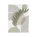 Nordic Sage Green Botanical Posters Prints Pictures Abstract Boho Geometric Wall Art Canvas Painting for Living Room Home Decor