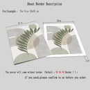 Conjunto de Quadros Abstratos Minimalistas – Verde & Bege