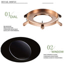 HANNAH MARTIN Brand Quality Stainless Steel Band Japan Quartz Movement Waterproof Women Full Rose Gold Ladies Dropshipping Watch