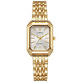 2025 Hot Brand Stainless Steel Strap Watch Women Luxury Gift Quartz Wristwatch Student Fashion Simple Square Quartz Watches