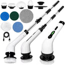 9 in 1 Electric Swivel Cleaning Mop Adjustable Window Bathroom and Kitchen Brush Tool Multipurpose