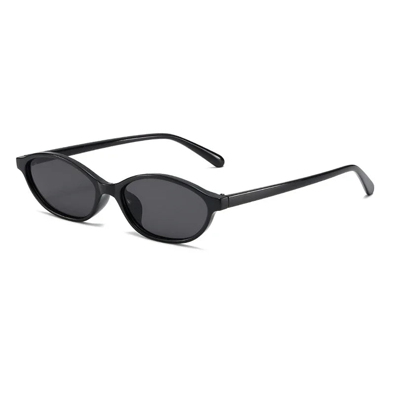 Sexy Small Oval Women's Sunglasses 2024 New Fashion Leopard Brown Hot Sun Glasses Female Retro Colorful Shade Eyeglass