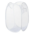 Dirty Clothes Basket Skeleton Ventilated Foldable Easy Storage Portable Large Capacity Clothes Basket